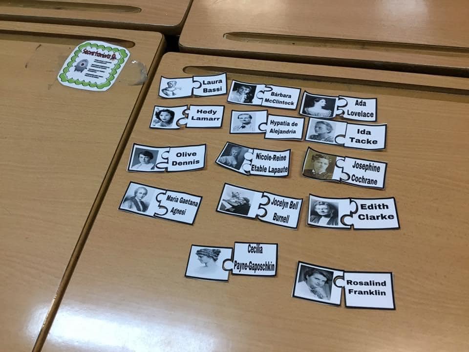 Juego del Día Internacional de la Mujer y la Niña en la Ciencia