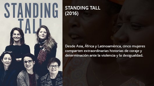 Standing Tall Documentales Sobre El Feminismo