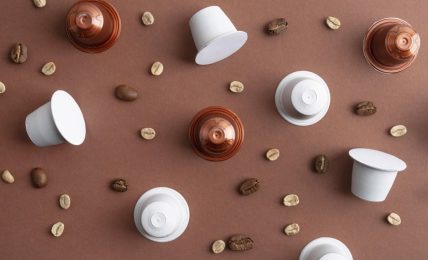 cápsulas de café usadas
