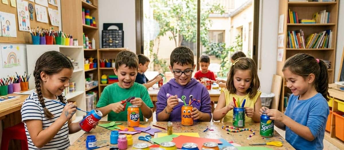 latas de refresco