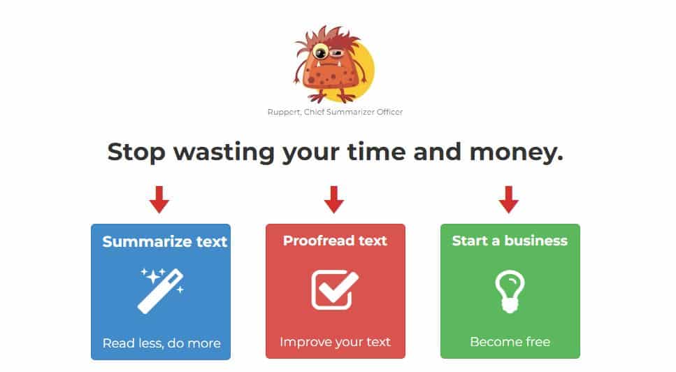 Free summarizer