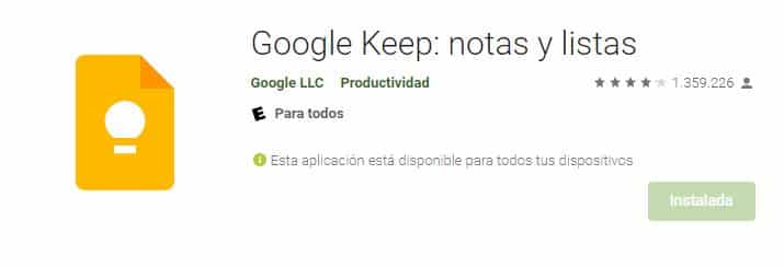 Google Keep