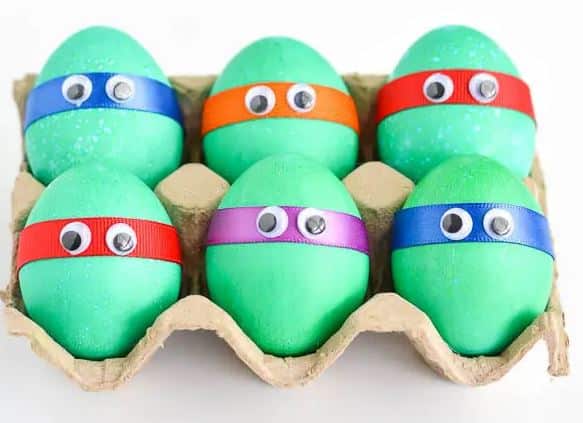 Huevos de pascua tortugas ninja