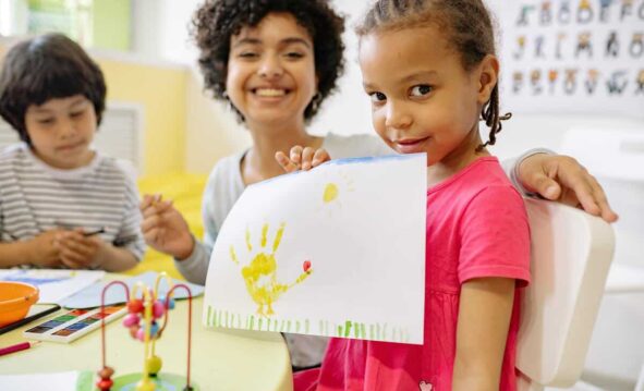 Manualidades Pintar Con Los Dedos