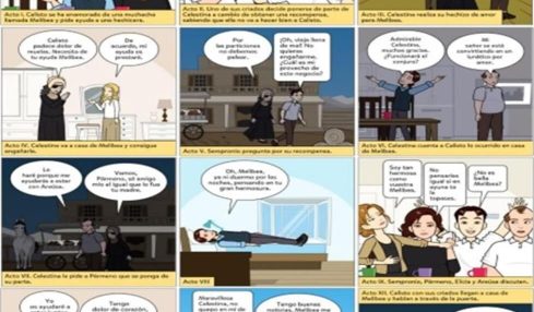 Tiras cómicas La Celestina