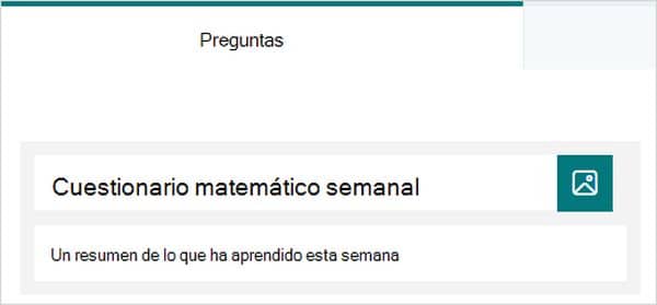 Microsoft Forms exámenes