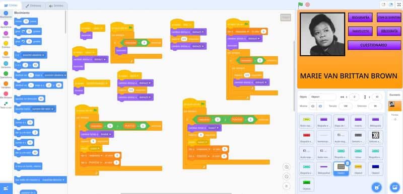 Programa Scratch Mujeres Inventoras