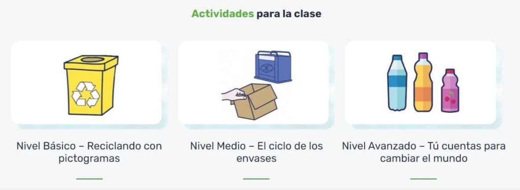 Actividades Para Clase Ecoembes