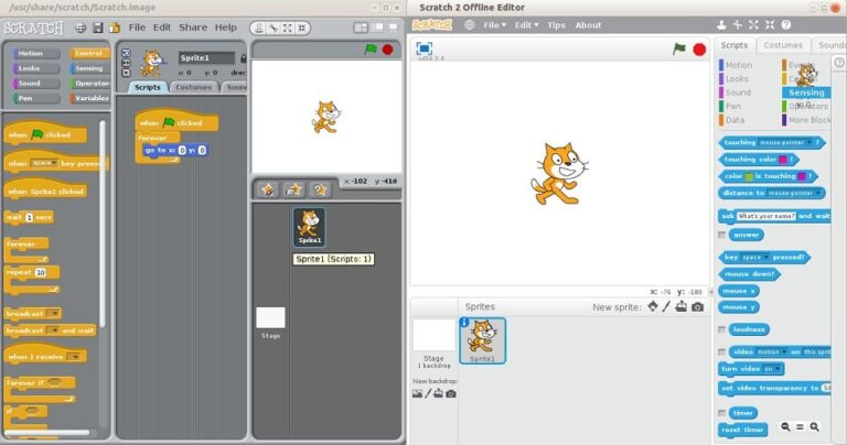Videojuegos con Scratch