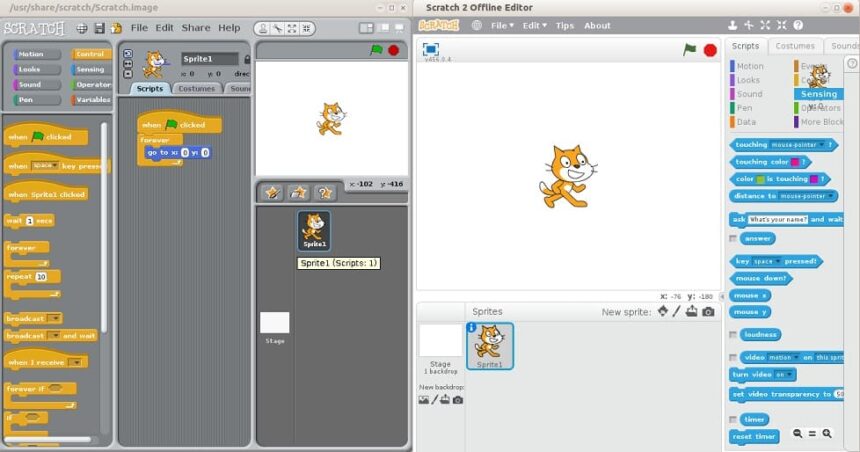 Videojuegos con Scratch
