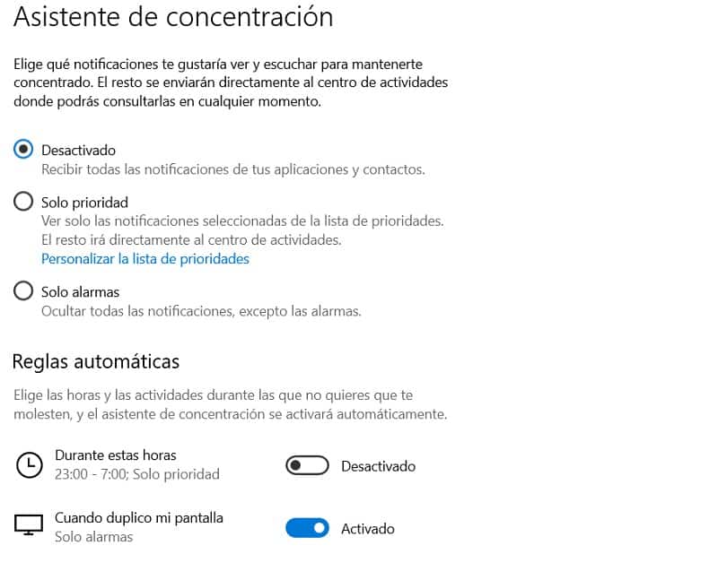 Asistente De Concentración Trucos Para Windows 11