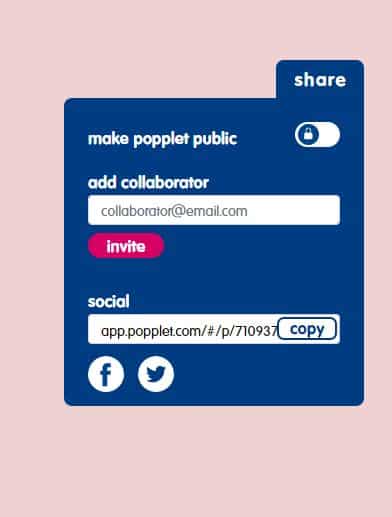 Compartir Popplet