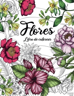 Flores Libros De Colorear 