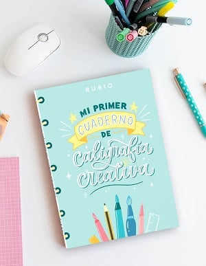 Mi primer cuaderno de lettering rubio 