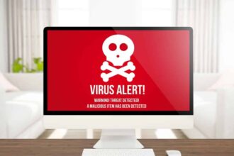 Webs con virus