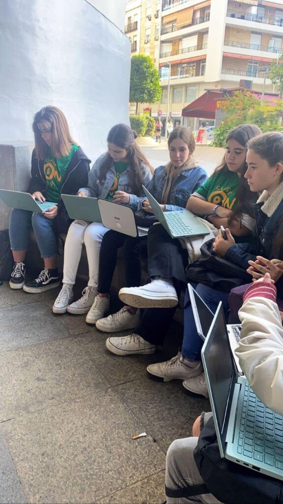 Class on move Sevilla ieducando