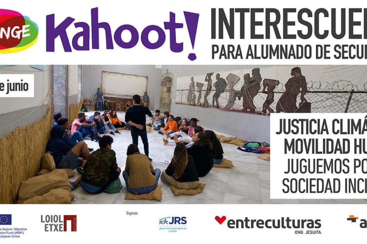 Participa en el concurso de Kahoot! sobre cambio climático y migraciones Kahoot-interescolar-Alboan-y-Entreculturas