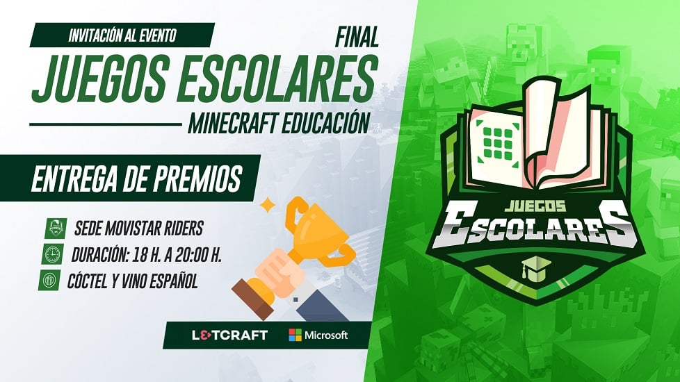 Juegos Escolares Minecraft Educación