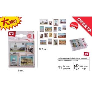 Sellos de correos scrapbooking 