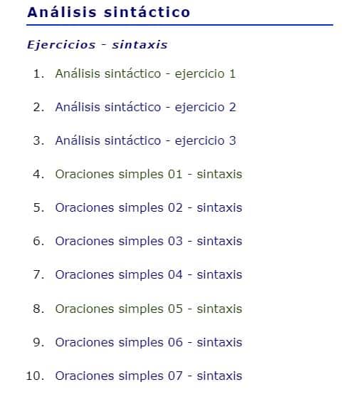 Repasa sintaxis en Secundaria con estas webs | EDUCACIÓN 