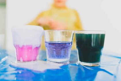 Experimentos con bicarbonato