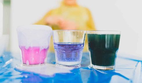 Experimentos con bicarbonato