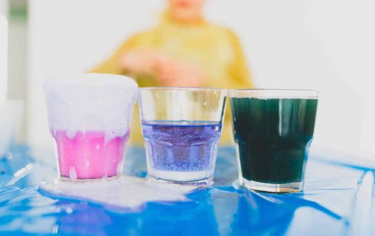 Experimentos con bicarbonato