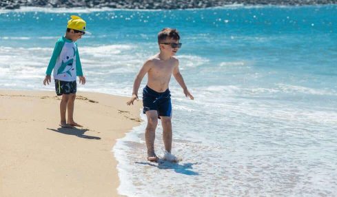 Juegos en la playa
