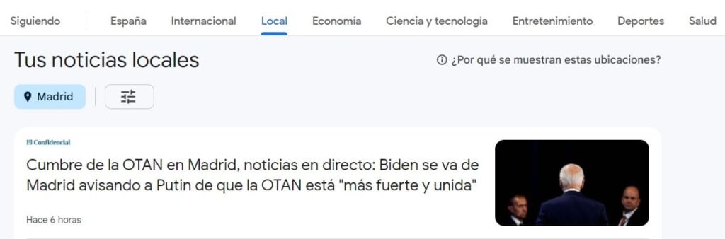 Noticias Locales Google News 