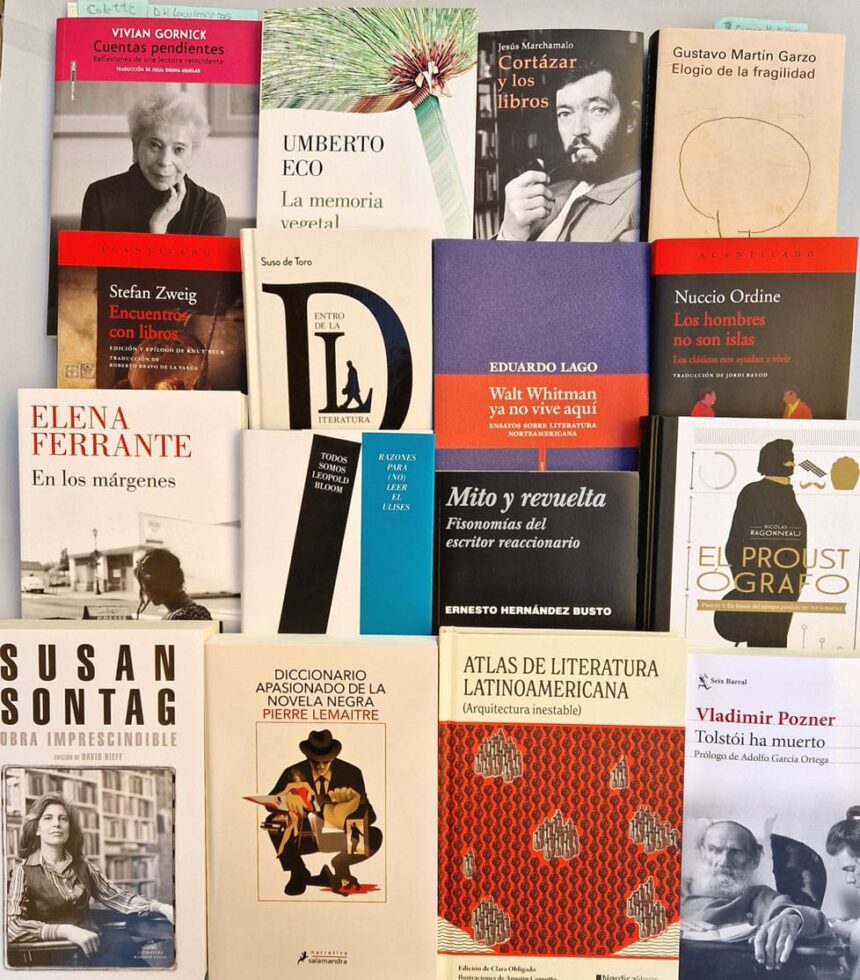 Libros sobre escritores