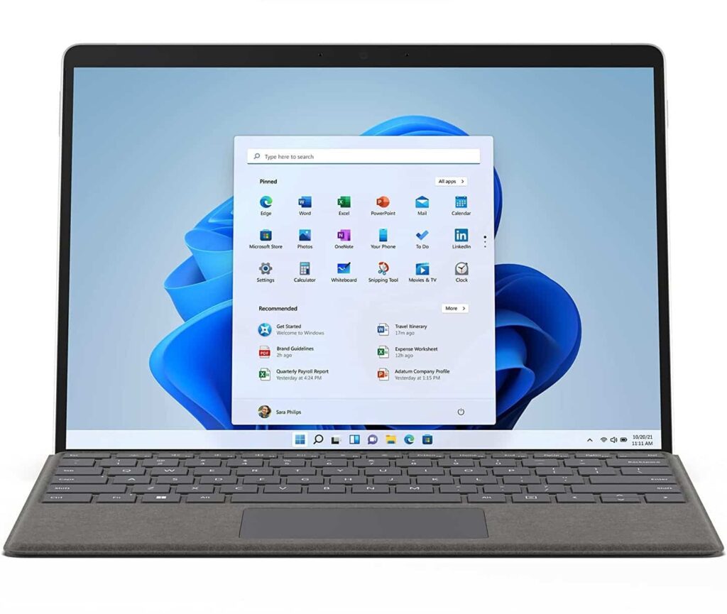 Surface pro 8