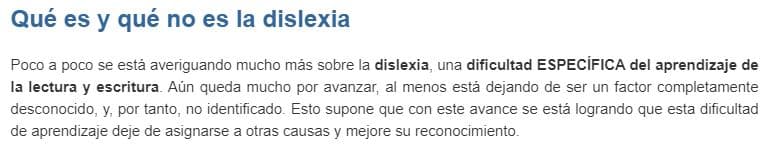 Blog dislexia