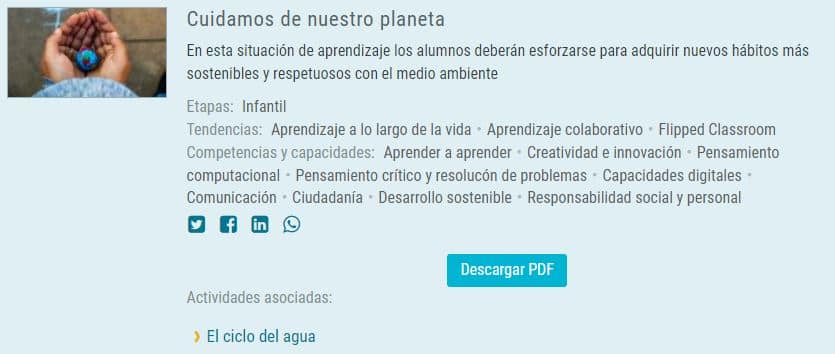 Cuidamos De Nuestro Planeta Situaciones De Aprendizaje