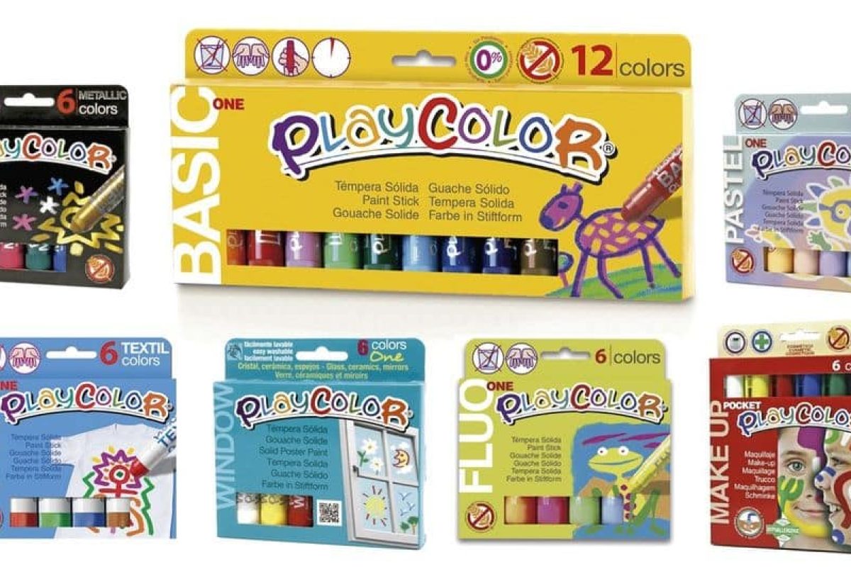 Témperas y pegamentos para dar rienda suelta a la creatividad Dunsa playcolor