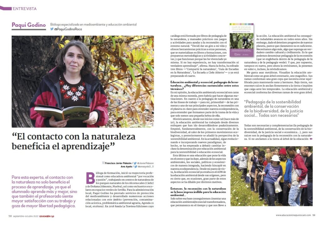 Educación ecosocial Paqui Godino