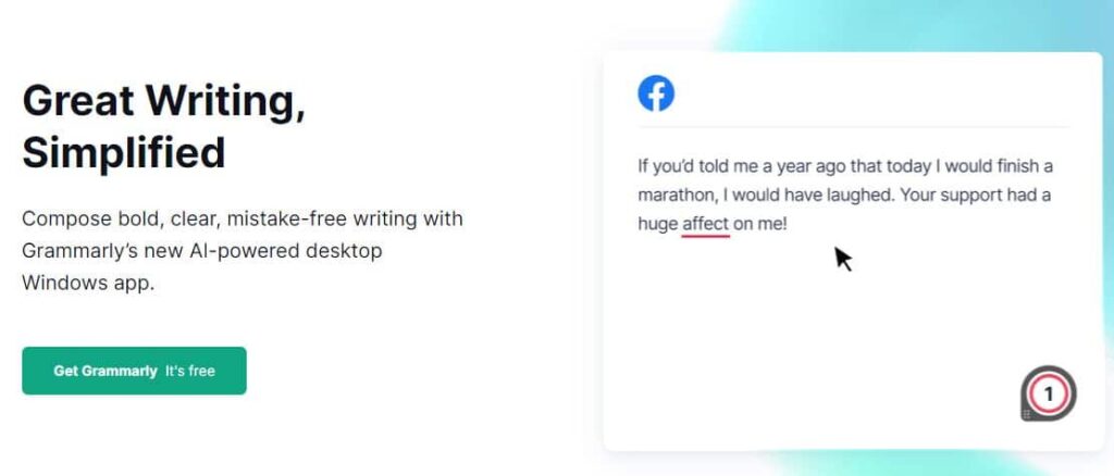 Grammarly correctores gramaticales y ortográficos