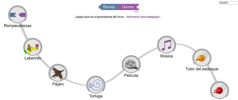 Blocky games webs programación Infantil 