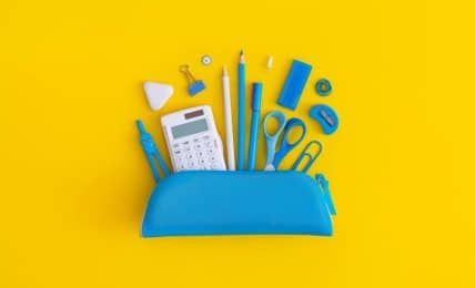 estuches y kits de papelería para la vuelta a clase