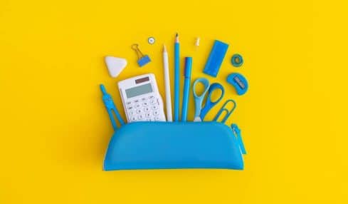 estuches y kits de papelería para la vuelta a clase