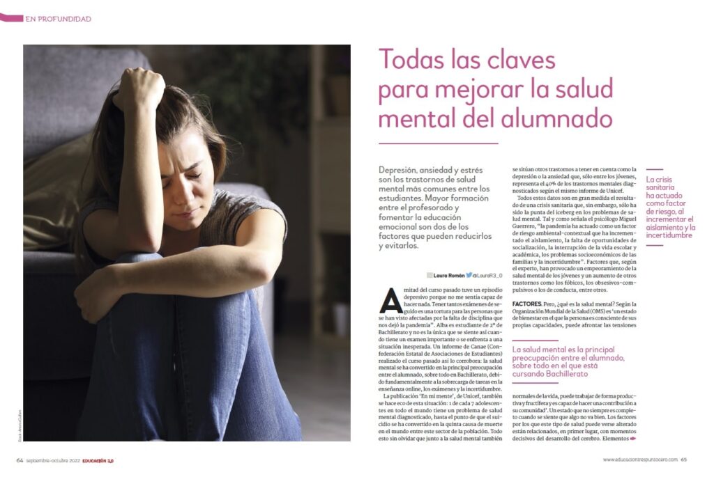 Salud mental niños y jóvenes