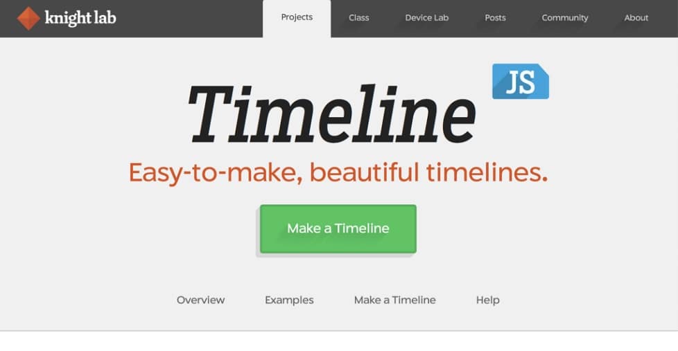 Timelinejs