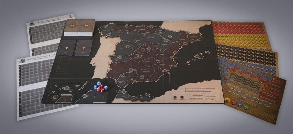 Juego de mesa Guerra Civil española
