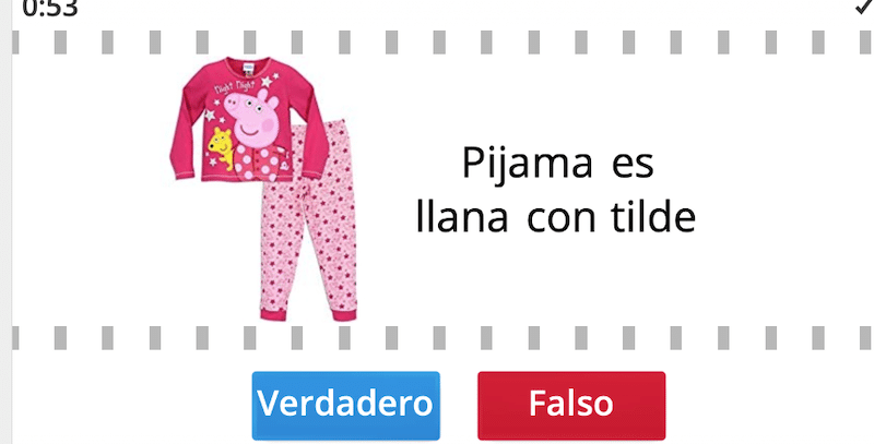 Verdadero o falso 