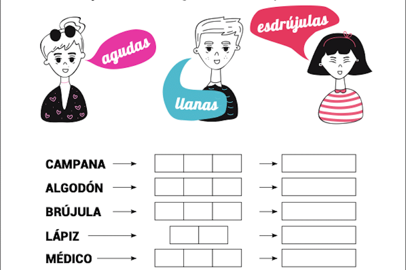 Ficha De Acentuación