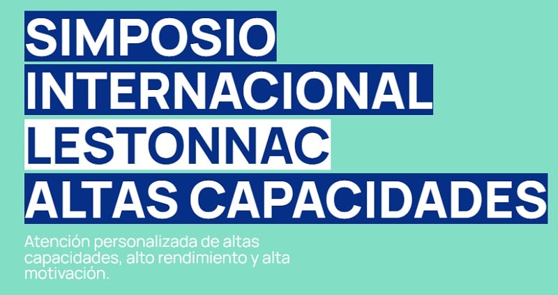 Simposio internacional altas capacidades noviembre 2022
