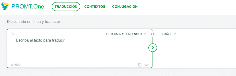 Promt.one traductores online