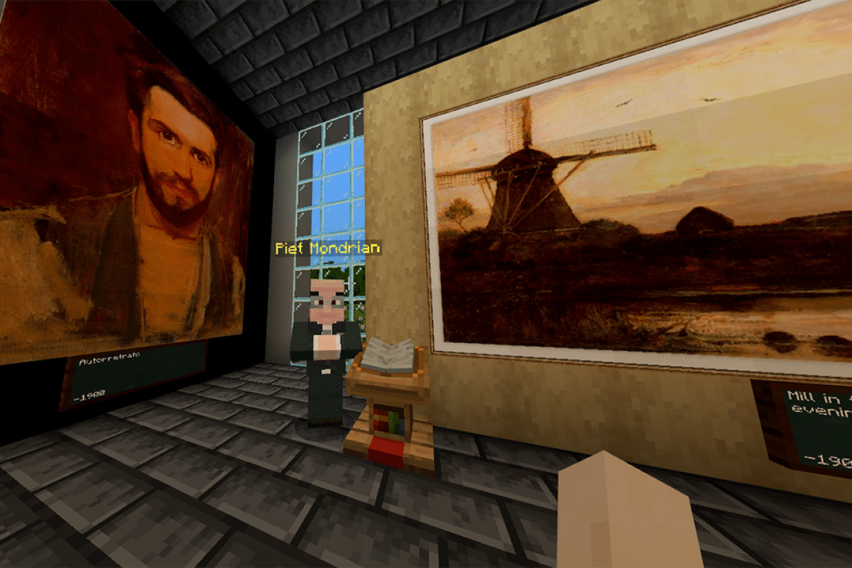 Descubriendo a Mondrian y Le Corbusier a través de Minecraft How I learned Code