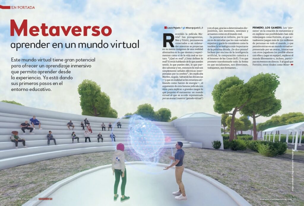 Revista Educación 3.0 Metaverso