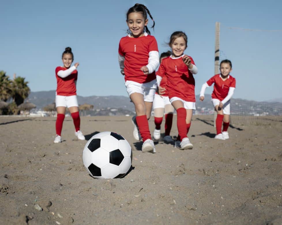 Porqué és mejor el fútbol 7 en niños de 10 y 11 años