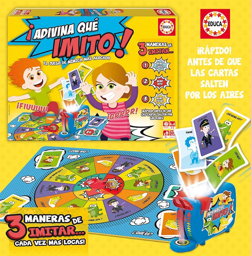¡Adivina qué imito! juegos de mímica